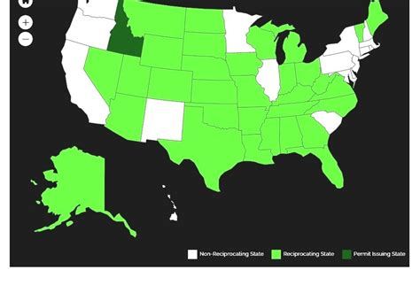 United States Concealed Carry Map