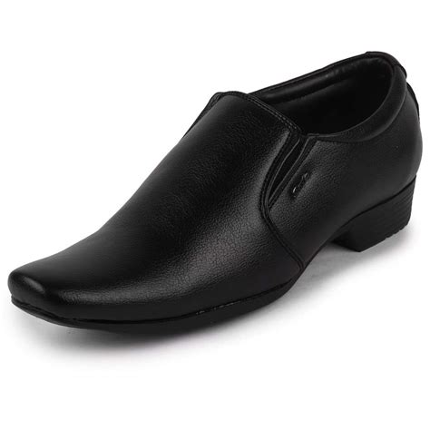 Buy BATA Men's Black Formal Slip on Shoes 851-6547-42 at Amazon.in