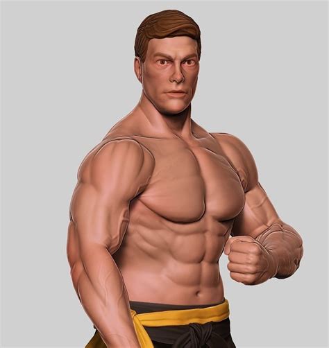 VAN DAMME - BLOODSPORT 3D model 3D printable | CGTrader