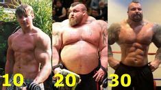 Eddie Hall Weight Gain & Loss Transformation From 0 To 31 Years Old ...