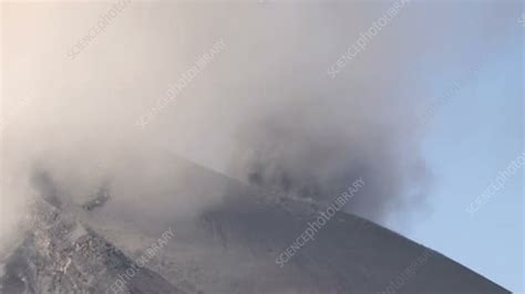 Dense volcanic ash cloud, Sakurajima - Stock Video Clip - K005/8458 ...