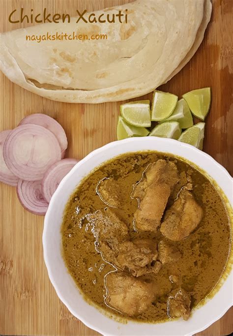 Chicken Xacuti (Authentic Goan-Style) - www.nayakskitchen.com