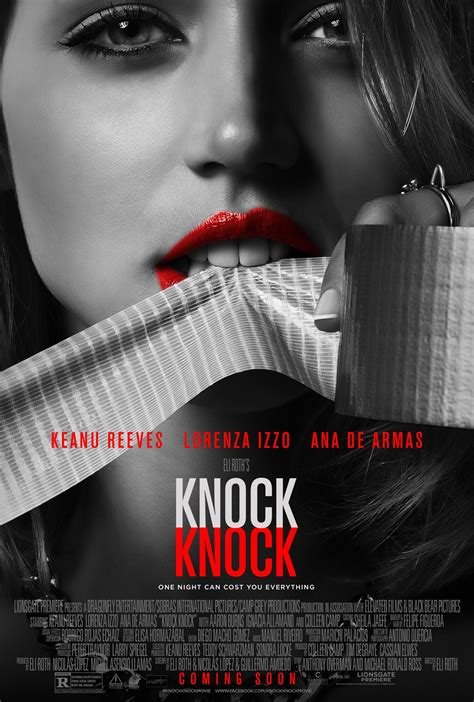 Knock Knock | Knock movie, Keanu reeves, Knock knock 2015