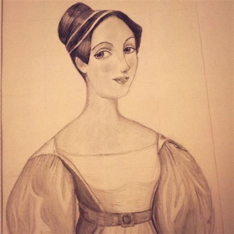 Realistic Ada Lovelace sketch by ravenviolet777 on DeviantArt