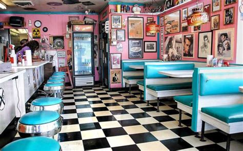 You’ll Have A Blast From The Past At The ’50s-Themed Rock-Cola Cafe In Indiana | Diner decor ...