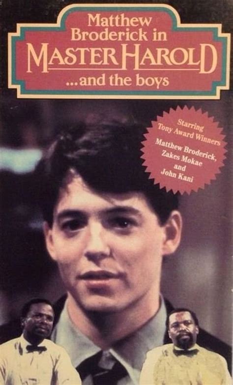 'Master Harold'... and the Boys (TV Movie 1985) - IMDb