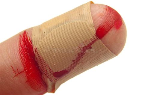 Blood And Bandage Royalty Free Stock Images - Image: 8168819