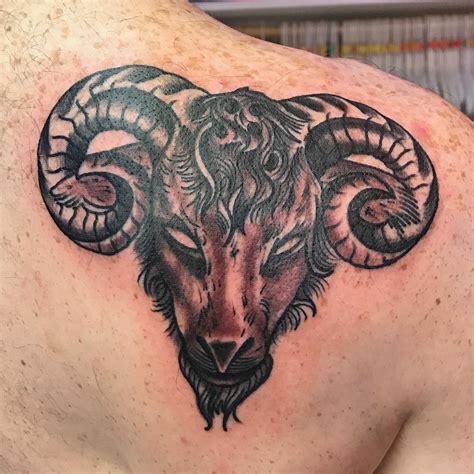 55 Best Aries Symbol Tattoo Designs - Do You Believe in Astrology?(2019)