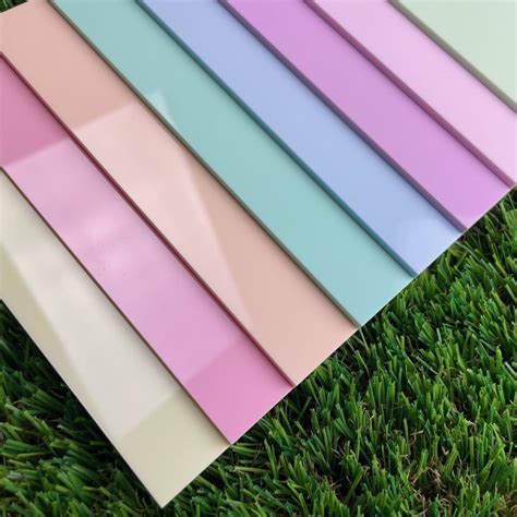 Pastel Acrylic Sheets - 11.75 in. x 19 in. (8 colors) – OPC Plastics ...