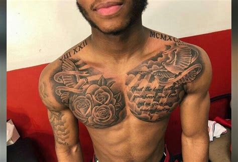 Pin em «|TATTED|» | Chest tattoo men, Chest piece tattoos, Cool chest ...