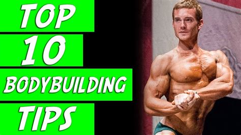 Top 10 Bodybuilding Tips | Fitness and Nutrition Guide - YouTube