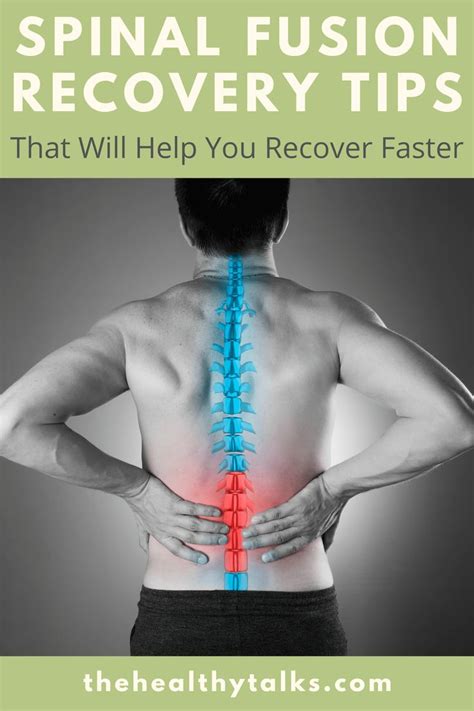Spinal Fusion Recovery Tips that Will Help You Recover Faster | Spinal fusion, Spinal surgery ...