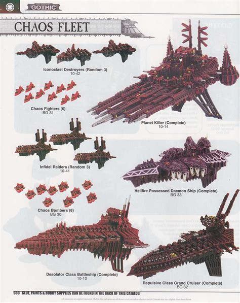 Battlefleet Gothic - Chaos Fleet