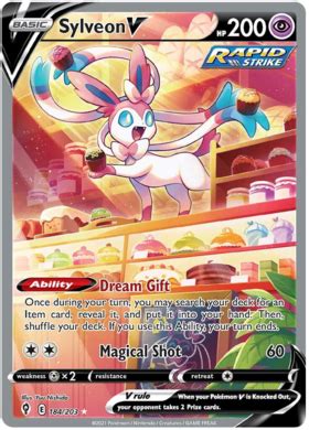 Sylveon V - Evolving Skies #183 Pokemon Card