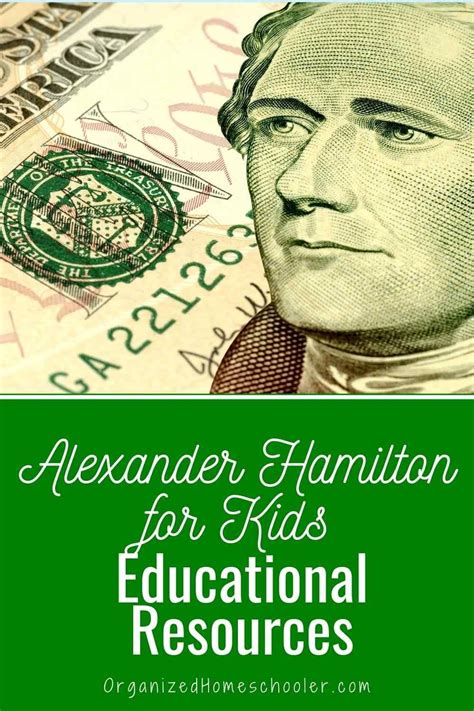 Alexander Hamilton for Kids - {Educational Resources} | History lessons ...