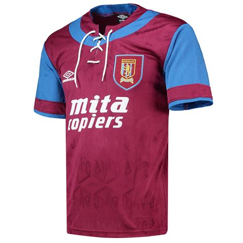 Aston Villa 1992 Umbro Home Retro Shirt | Retro | Football shirt blog