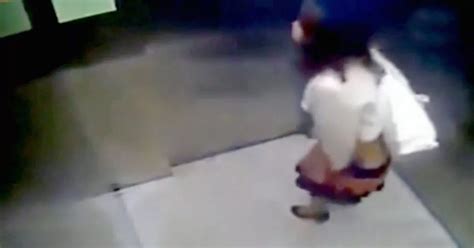 Smartly dressed woman does massive poo in lift - then walks away as if ...