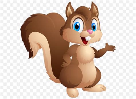 Squirrel Cartoon Chipmunk Clip Art, PNG, 589x600px, Squirrel ...