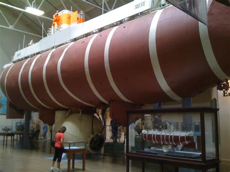 Bathyscaphe Trieste @ US Navy Museum | The Trieste holds the… | Flickr