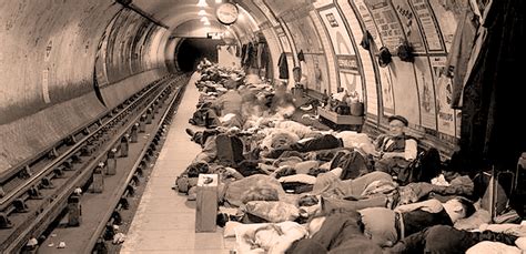 Shelter In the Underground - Life In Wartime London - 1944 - Past Daily Reference Room - Past ...