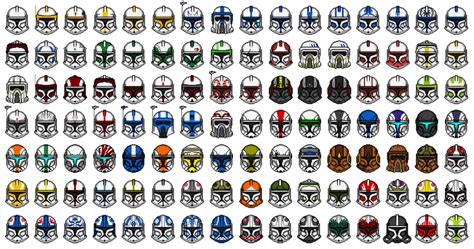 Which clone trooper helmet is your favorite? : r/StarWars