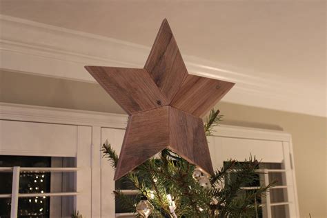 Christmas Tree Star Topper Rustic Reclaimed Wood Star - Etsy | Christmas tree star topper ...