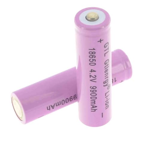 1/2/4/8/12/20pcs lithium 18650 Li ion Battery Rechargeable 4.2V Battery 9900mAh lithium Battery ...