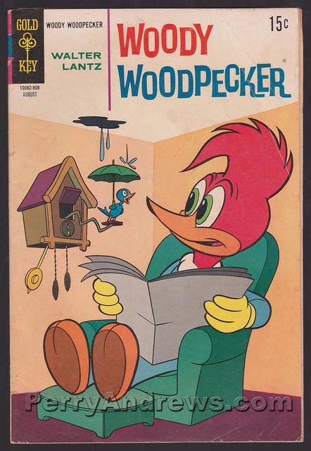 WOODY WOODPECKER #106 Walter Lantz 1969 Gold Key COMIC BOOK | Comic books, Old cartoon ...