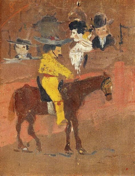 Yellow picador, 1889, 19×24 cm by Pablo Picasso: History, Analysis & Facts | Arthive