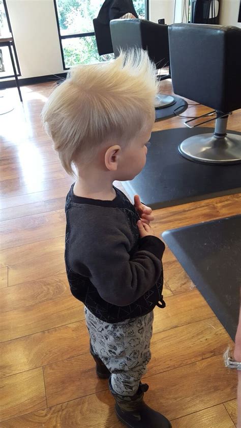 toddler faux hawk done by Redhead Salon. #hipster #kidshair #mohawk # ...