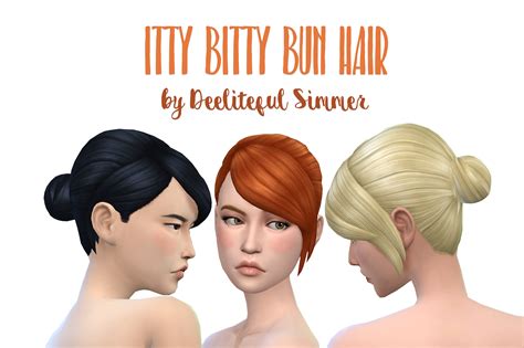 My Sims 4 Blog: Hair Recolors by DeelitefulSimmer