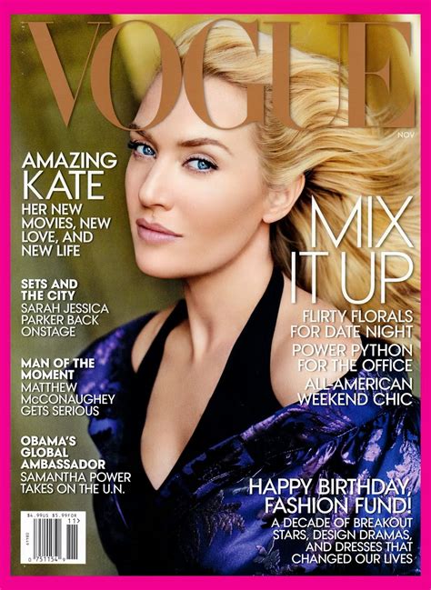 Kate Winslet - Vogue USA Magazine Cover (November 2013)