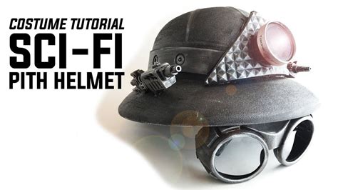 PITH HELMET: FUTURISTIC SOLDIER COSTUME BUILD - YouTube