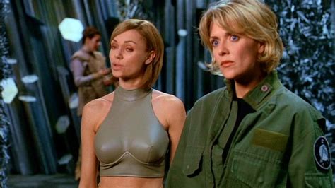 HD wallpaper: Stargate, Stargate SG-1, Amanda Tapping, Samantha Carter | Wallpaper Flare