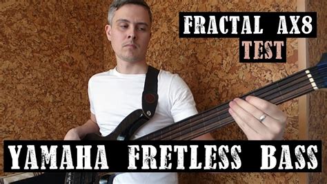 5 Strings Yamaha Fretless Bass Test - YouTube