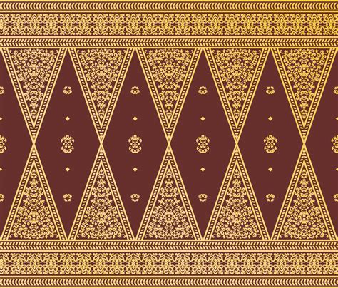 Kain Songket Traditional Pattern 22836200 Vector Art at Vecteezy