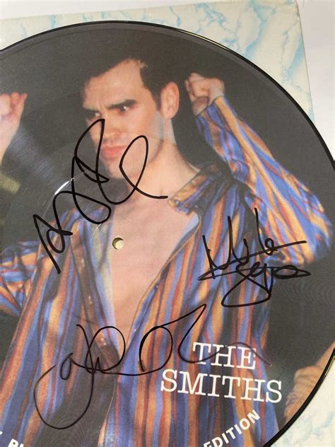 Lot 487 - THE SMITHS - SIGNED LPS.