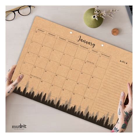 Pin on Desk Calendar