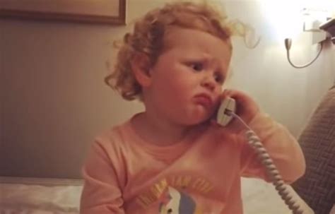 Hilarious video of toddler chatting on the phone is the best thing you ...