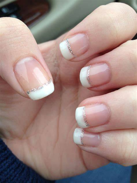 Gel Nails Ideas White French Tips