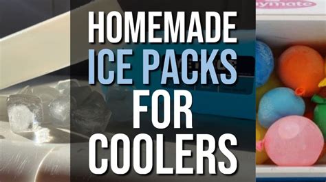 Homemade Ice Packs For Coolers - Hunting Waterfalls