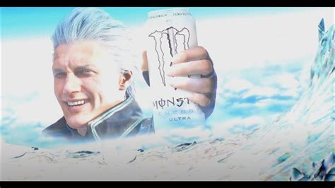 Vergil takes Nero's Monster Energy™ then travels to the Monster Energy™ dimension - YouTube