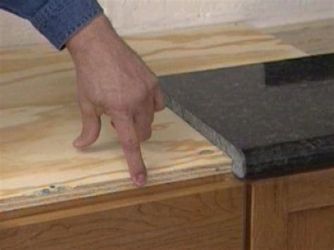 Installing a Do-It-Yourself Granite Countertop | how-tos | DIY