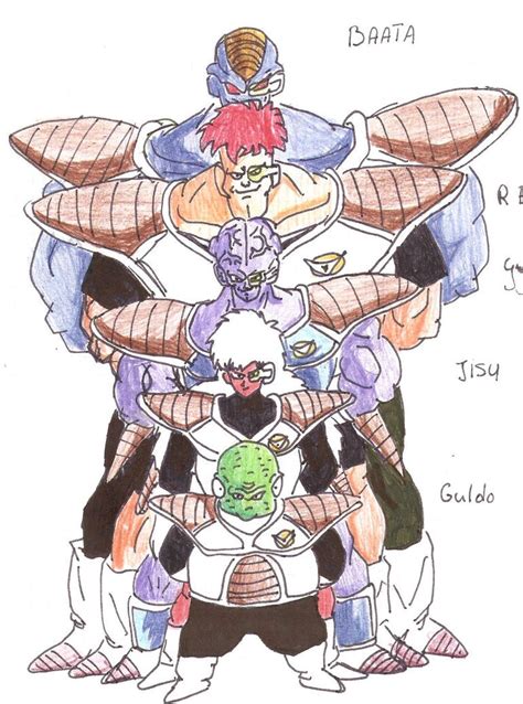 Ginyu Force by OurHonour on DeviantArt