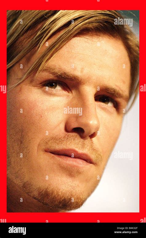 England Captain David Beckham in March 2003 Stock Photo - Alamy