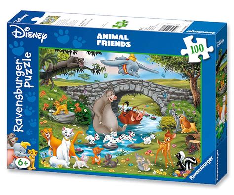 Ravensburger Disney 128091 Animal Friends Puzzle (100 pieces) – TopToy