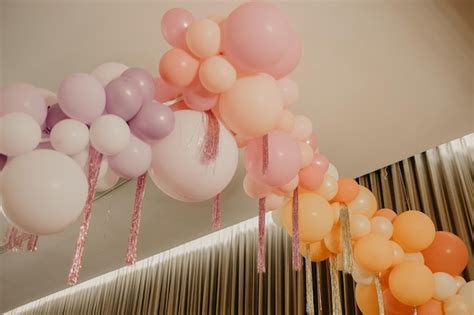 Premium Photo | Colorful decorative balloons for a wedding