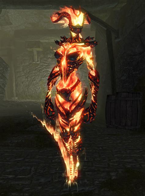 Flame Atronach (Skyrim) - Elder Scrolls - Wikia