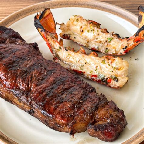 Steak and Lobster Surf and Turf - Smoked BBQ Source