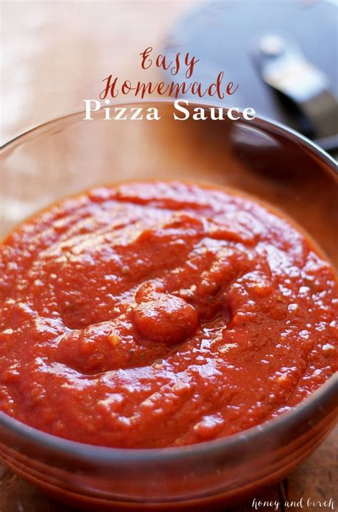 This easy homemade pizza sauce recipe is one of my favorite from-scratch recipes. It can be ...